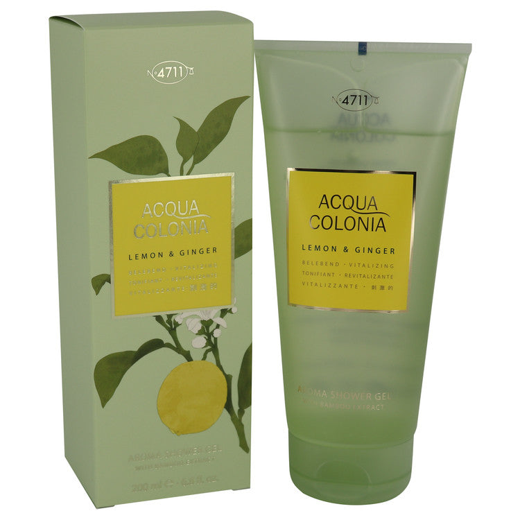 4711 ACQUA COLONIA Lemon & Ginger by 4711 Shower Gel 6.8 oz for Women