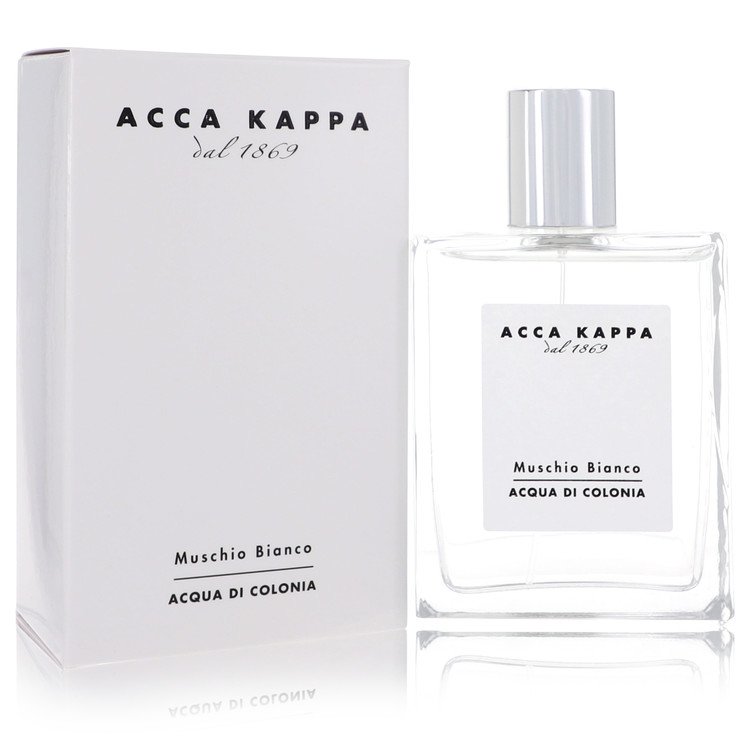 Muschio Bianco (White Musk/Moss) by Acca Kappa Eau De Cologne Spray 3.3 oz for Women