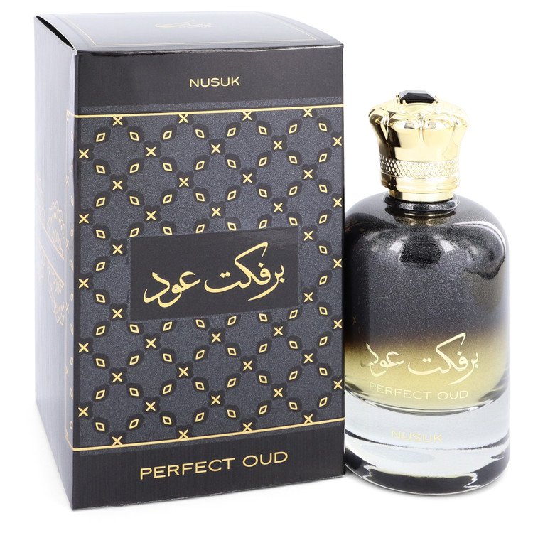 Nusuk Perfect Oud by Nusuk Eau De Parfum Spray (Unisex) 3.4 oz for Men