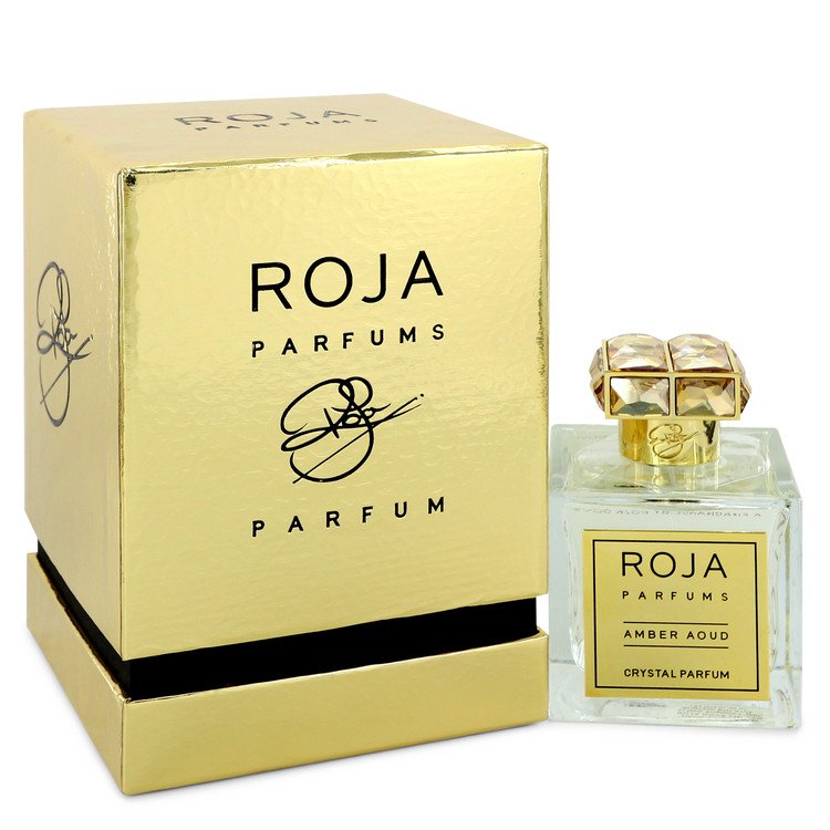 Roja Amber Aoud Crystal by Roja Parfums Extrait De Parfum Spray (Unisex) 3.4 oz for Women