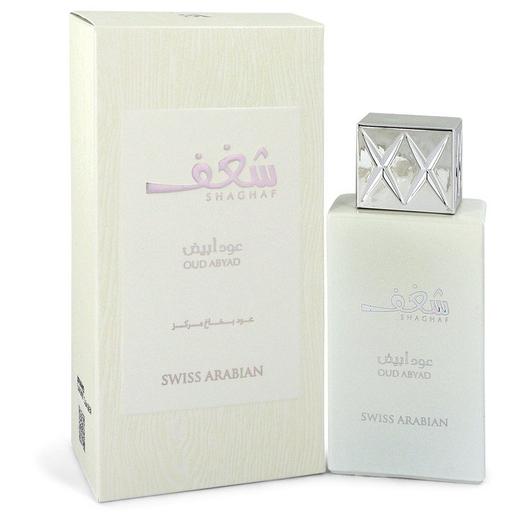 Shaghaf Oud Abyad by Swiss Arabian Eau De Parfum Spray 2.5 oz for Men