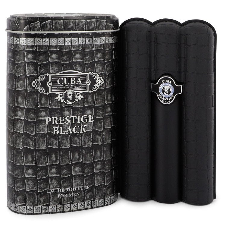 Cuba Prestige Black by Fragluxe Eau De Toilette Spray for Men