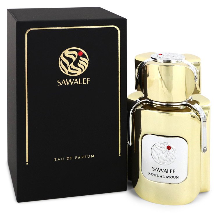 Kohl Al Ayoun by Sawalef Eau De Parfum Spray (Unisex) 3.4 oz for Women