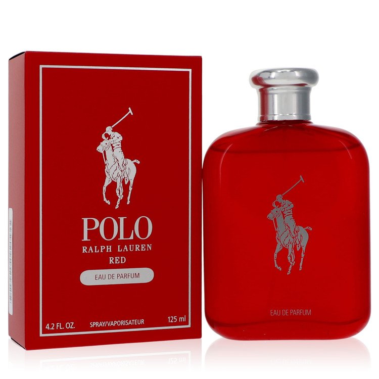 Polo Red by Ralph Lauren Eau De Parfum Spray 4.2 oz for Men