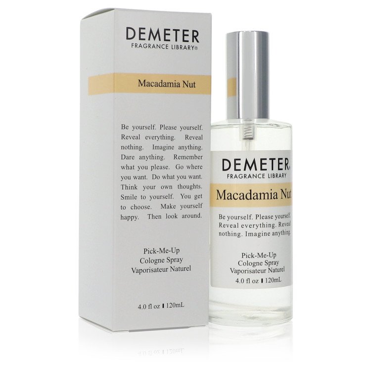 Demeter Macadamia Nut by Demeter Cologne Spray (Unisex) 4 oz for Women