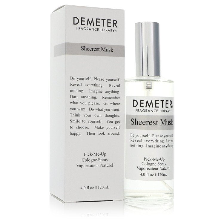 Demeter Sheerest Musk by Demeter Cologne Spray (Unisex) 4 oz for Women