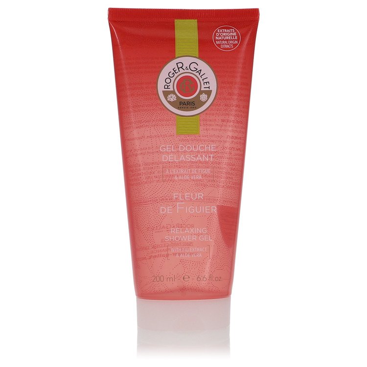 Roger & Gallet Fleur De Figuier by Roger & Gallet Relaxing Shower Gel 6.6 oz for Women