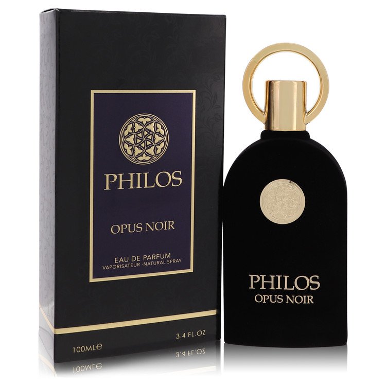 Philos Opus Noir by Maison Alhambra Eau De Parfum Spray 3.4 oz for Men