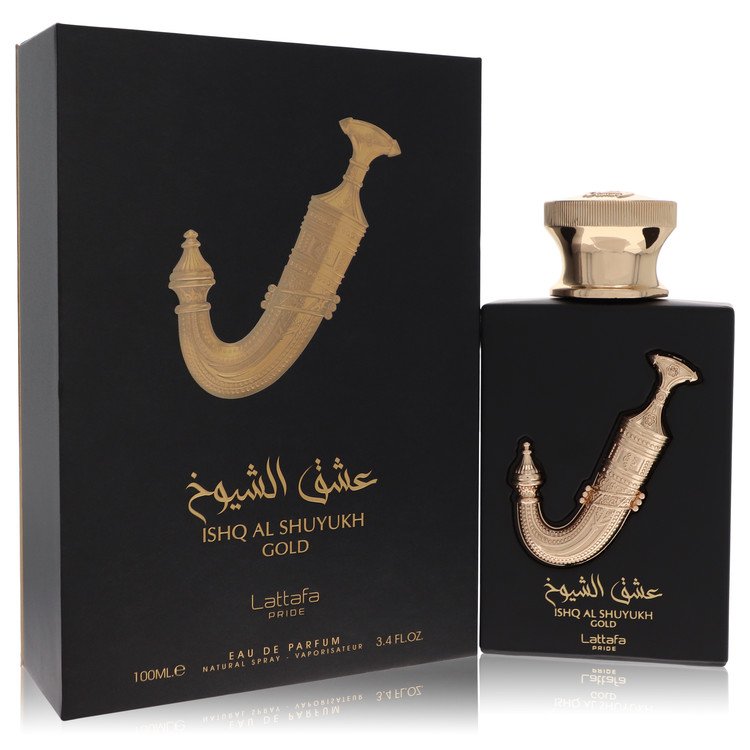 Lattafa Pride Ishq Al Shuyukh Gold by Lattafa Eau De Parfum Spray (Unisex) 3.4 oz for Men