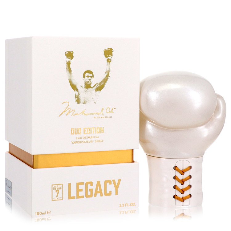 Muhammad Ali Legacy Round 7 Eau De Parfum Spray (Oud Edition) By Muhammad Ali