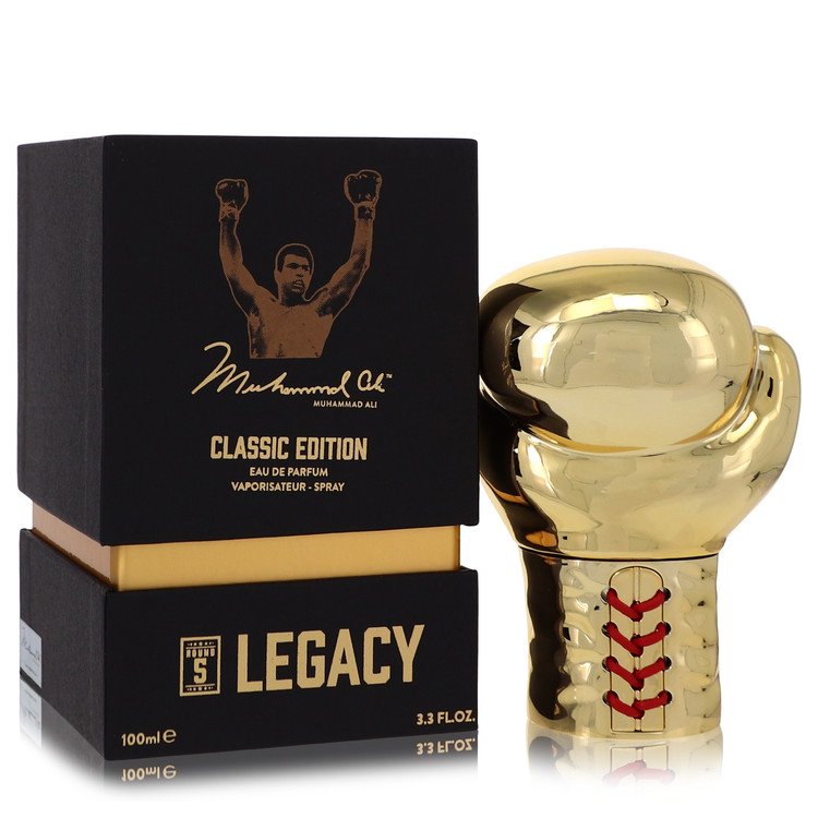 Muhammad Ali Legacy Round 5 Eau De Parfum Spray (Classic Edition) By Muhammad Ali