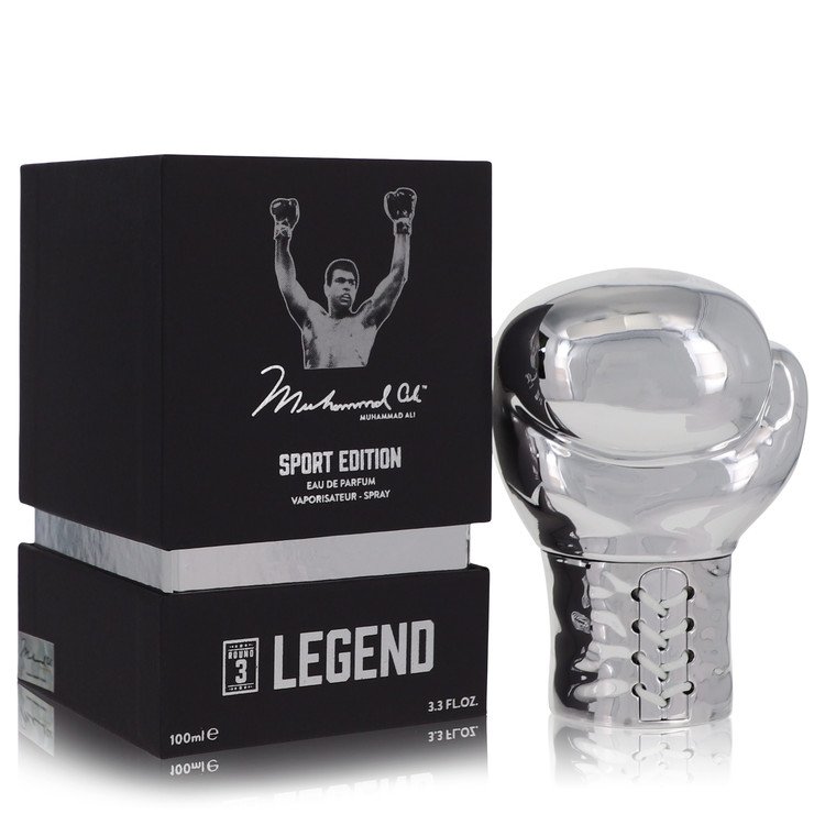 Muhammad Ali Legend Round 3 Eau De Parfum Spray (Sport Edition) By Muhammad Ali