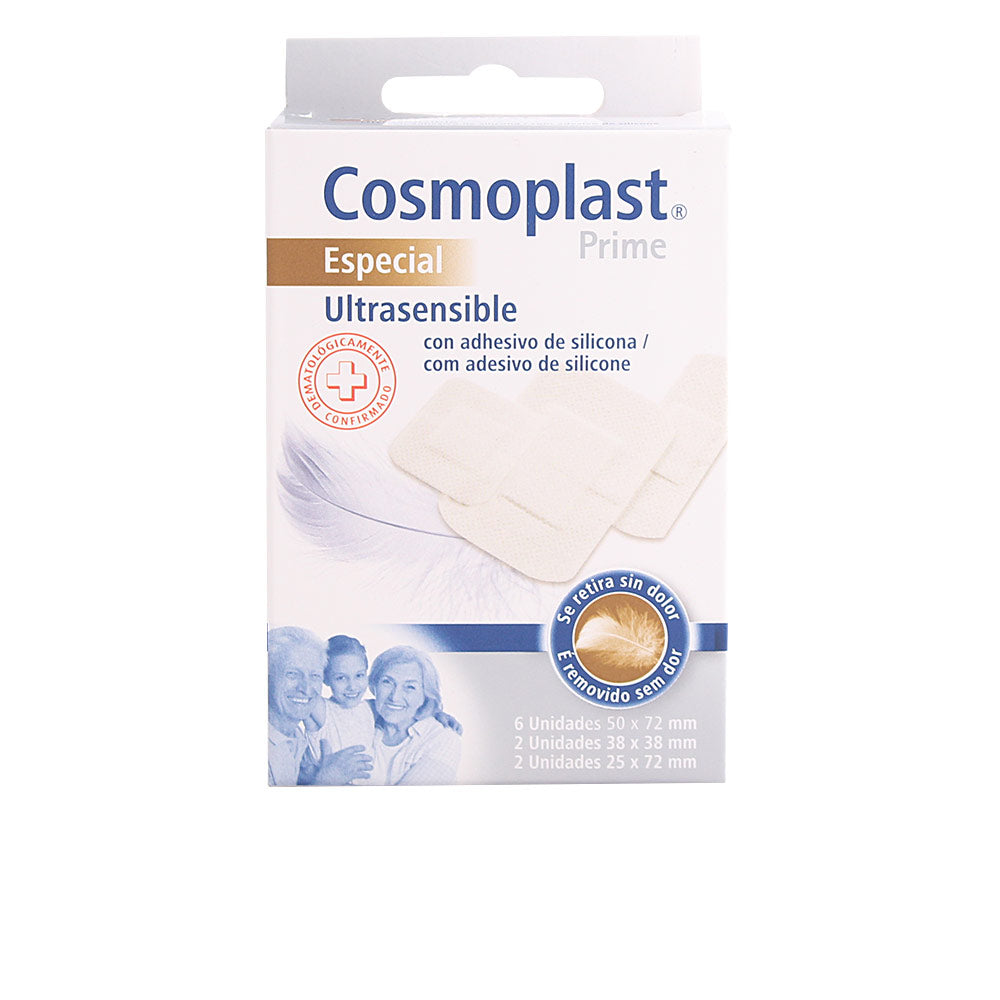 COSMOPLAST ultrasensible tiritas sin dolor 10 pz