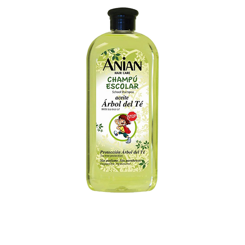 ACEITE ARBOL TE champú protección escolar 400 ml