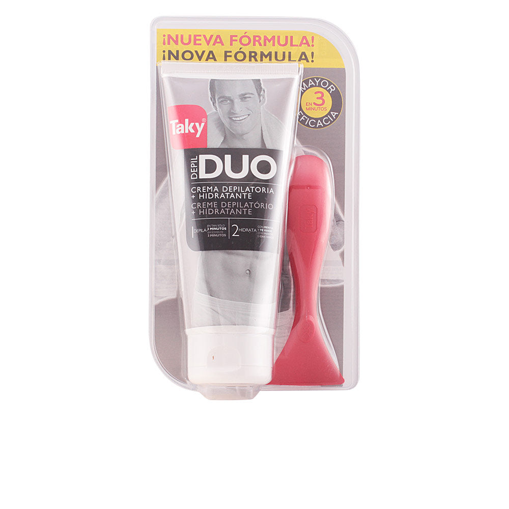 MAN DUO crema depilatoria hidratante 3 minutos 200 ml