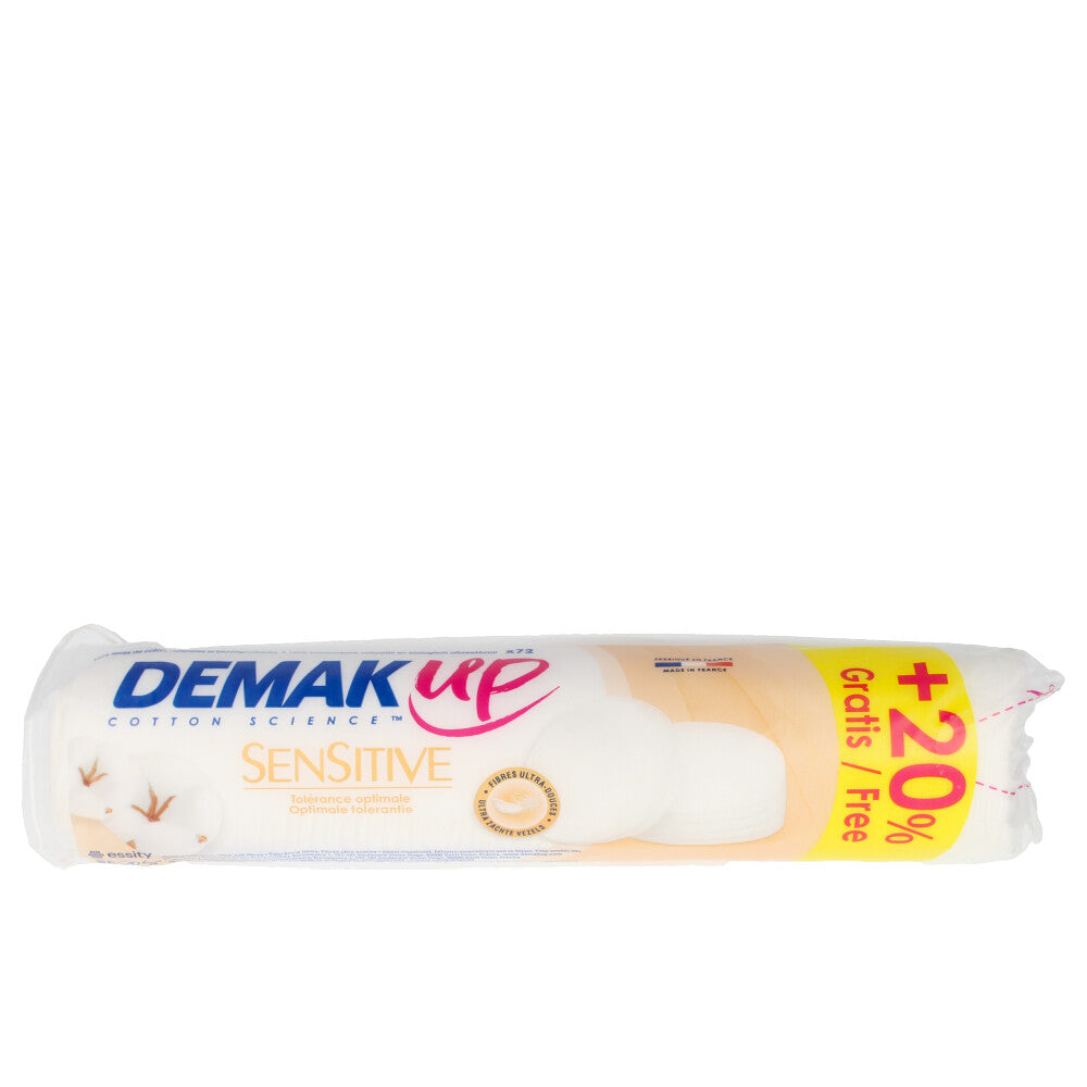 DEMAK'UP SENSITIVE cotton discos desmaquilladores 72 uds