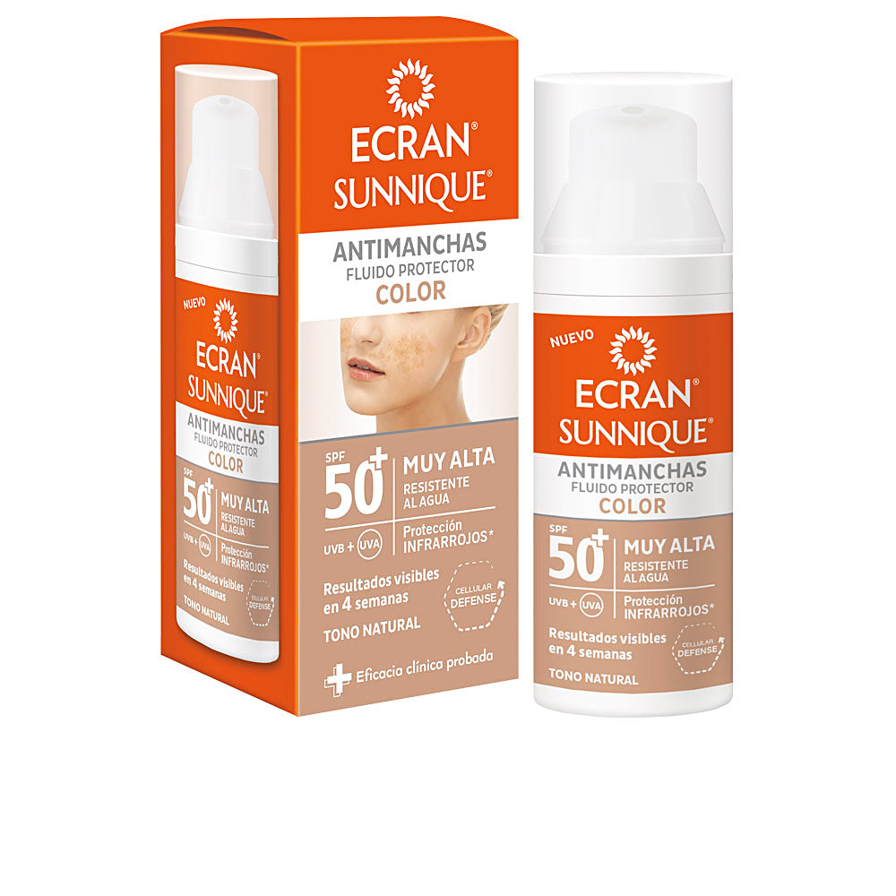 ECRAN SUNNIQUE antimanchas color SPF50+ 50 ml