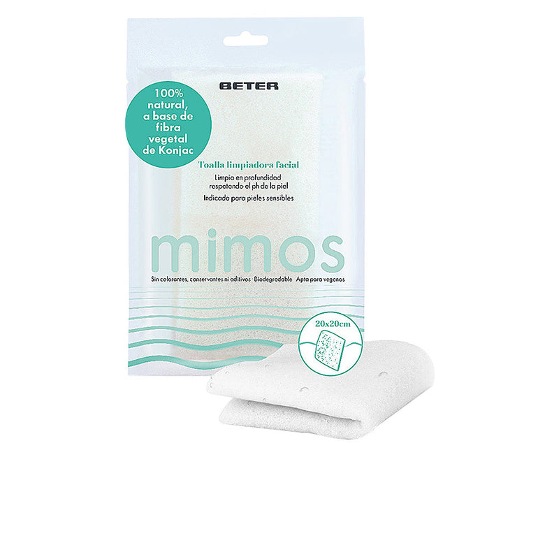 KONJAC TOALLA limpiadora facial-Mimos