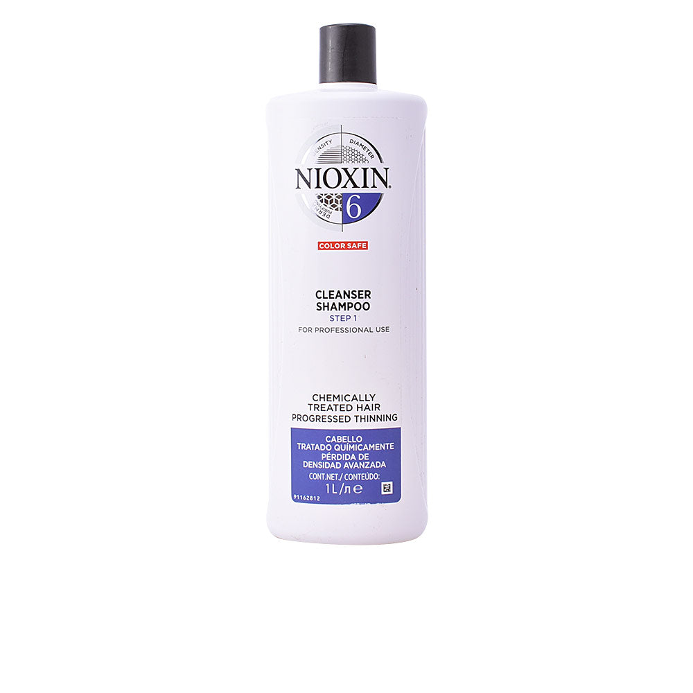 SYSTEM 6 shampoo volumizing very weak coarse hair 1000 ml