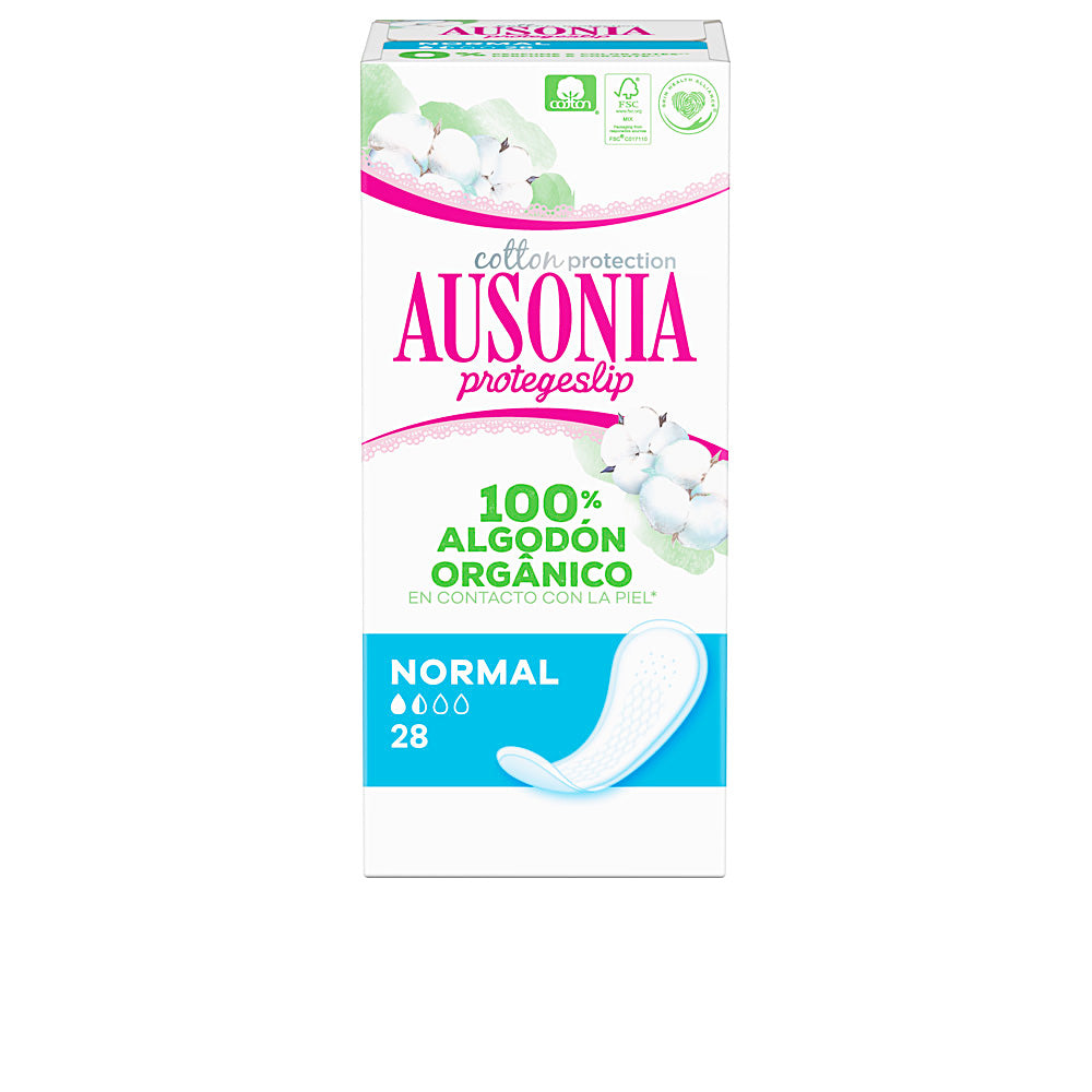 AUSONIA ORGANIC protegeslip normal 28 uds