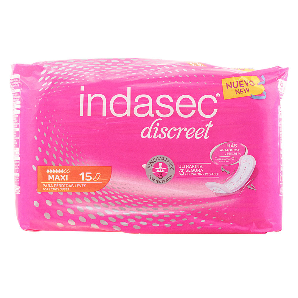 DISCREET compresa incontinencia maxi 15 uds