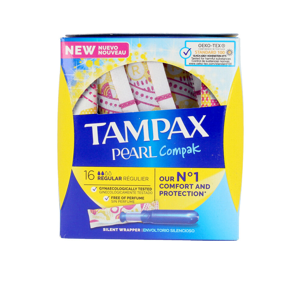 TAMPAX PEARL tampón regular 24 uds