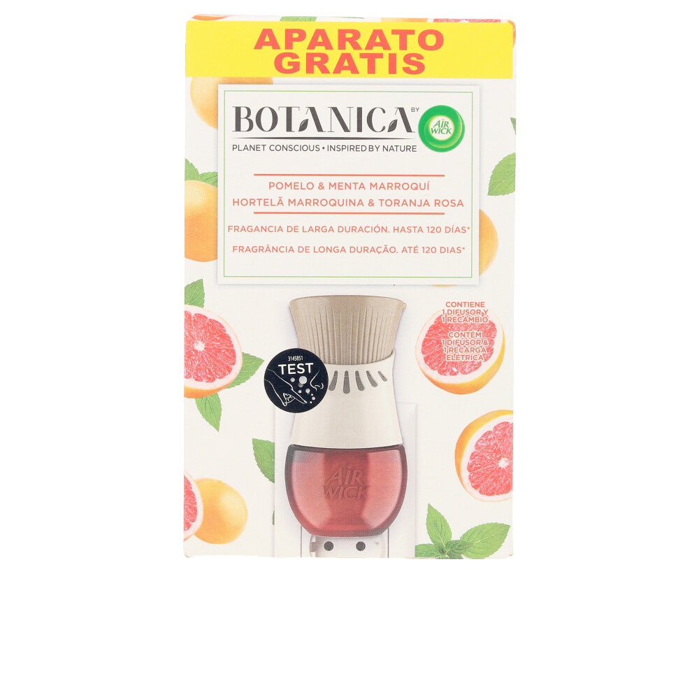 BOTANICA ambientador eléctrico completo #pomelo & menta