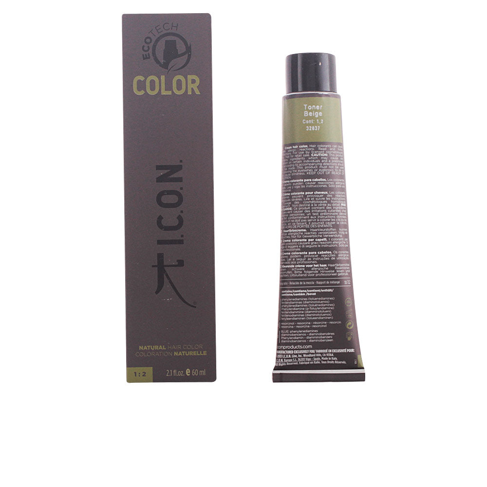 ECOTECH COLOR natural color #toner beige 60 ml