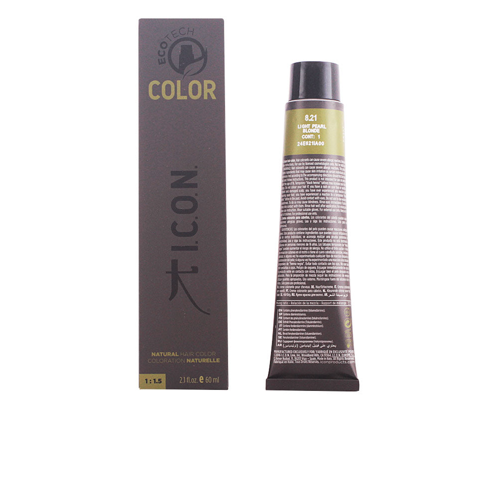 ECOTECH COLOR natural color #8.21 light pearl blonde 60 ml