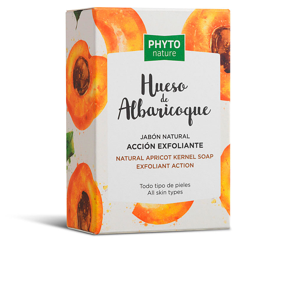 PHYTO NATURE pastilla jabón hueso albaricoque 120 gr