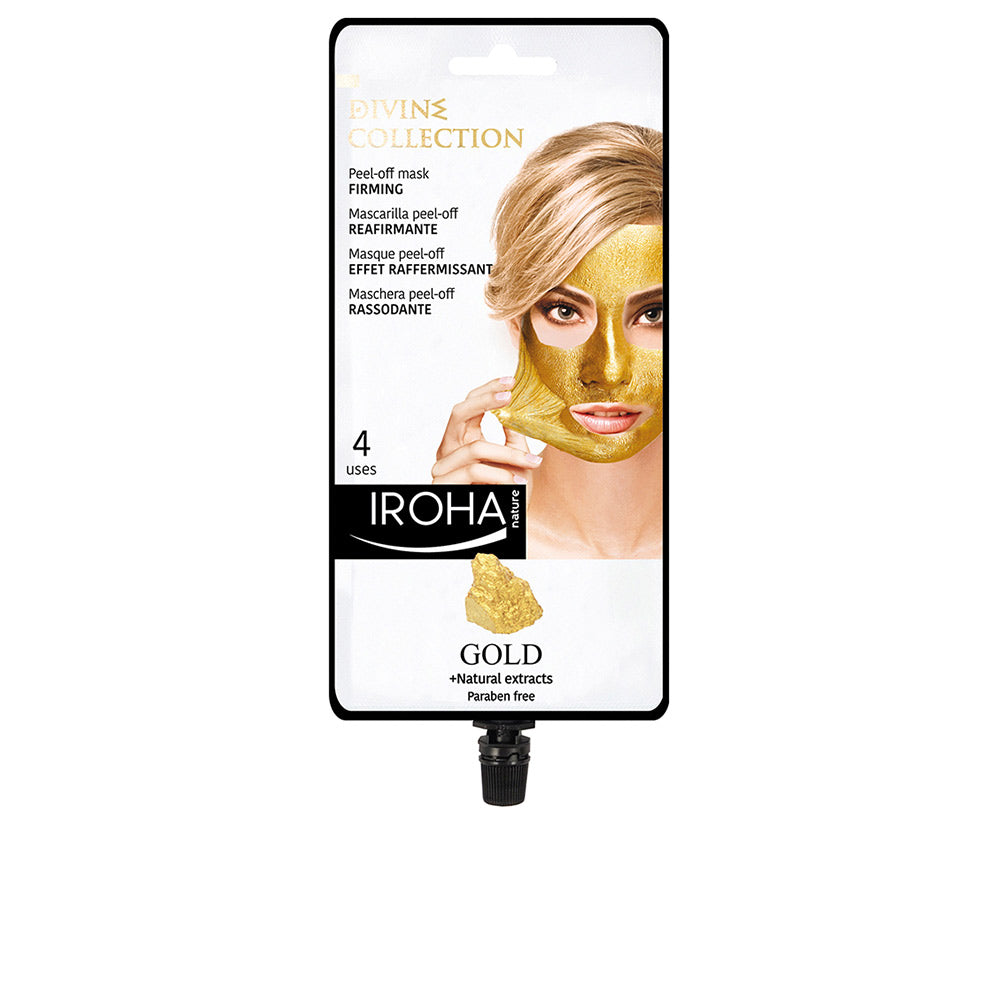 GOLD peel-off firming mask 4 uses