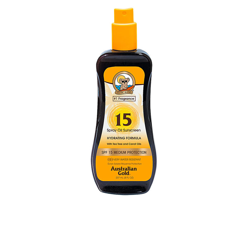 SUNSCREEN SPF15 spray oil hydrating formula 237 ml