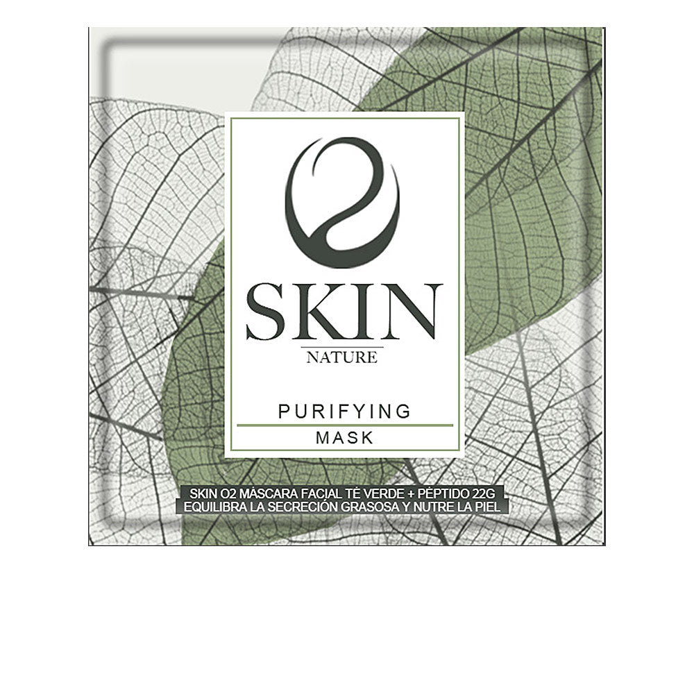 SKIN O2 máscara facial te green + peptido