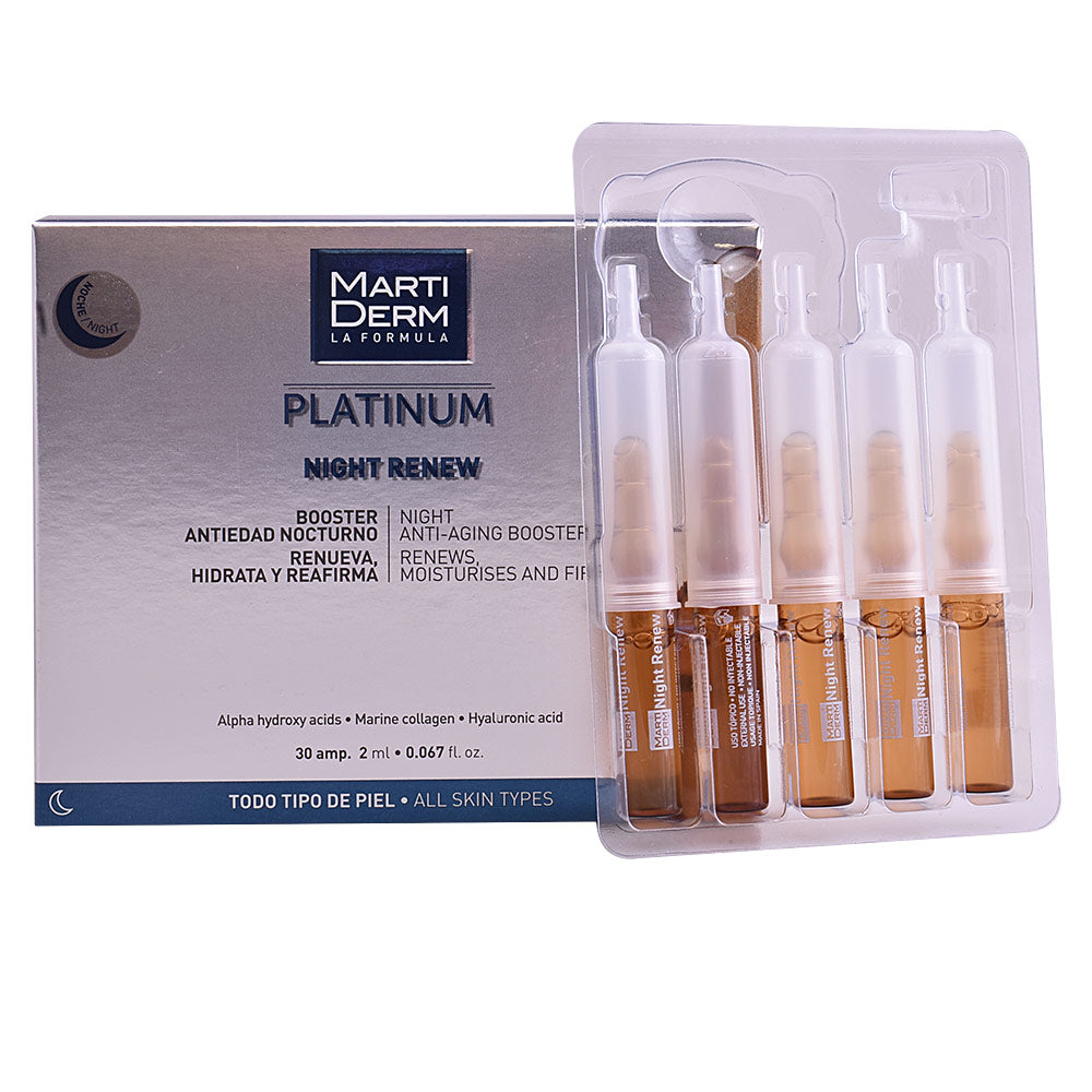 PLATINUM NIGHT RENEW ampoules 10 x 2 ml