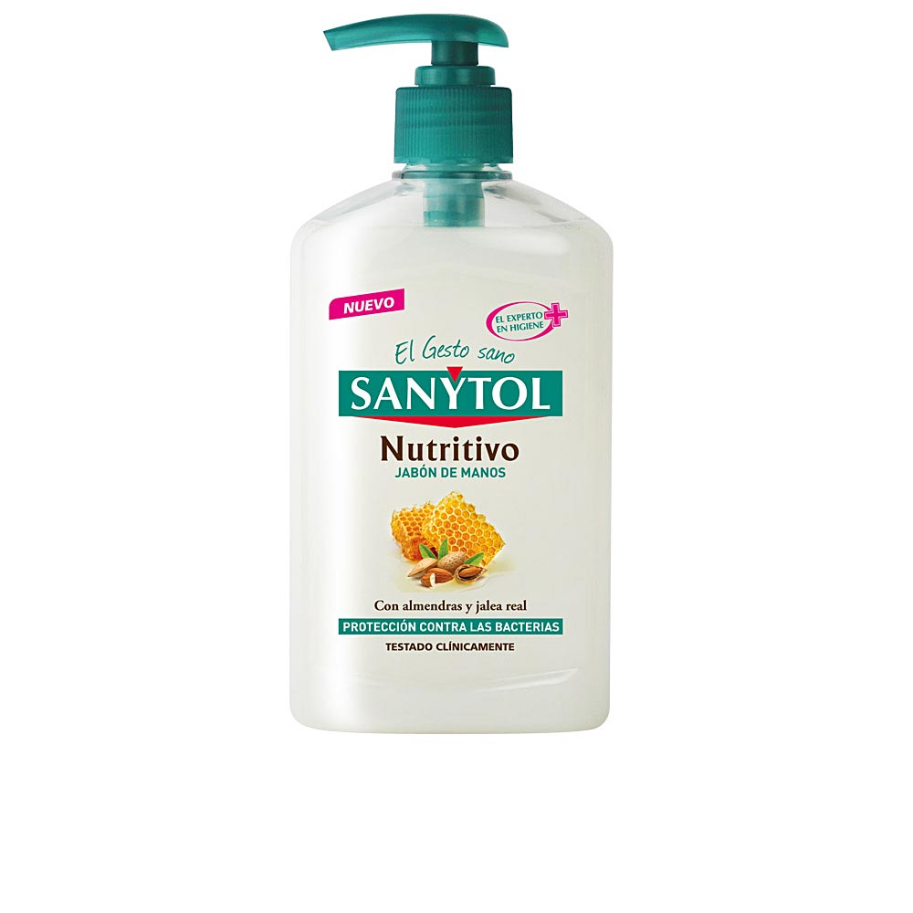 SANYTOL JABÓN DE MANOS antibacteriano nutritivo 250 ml