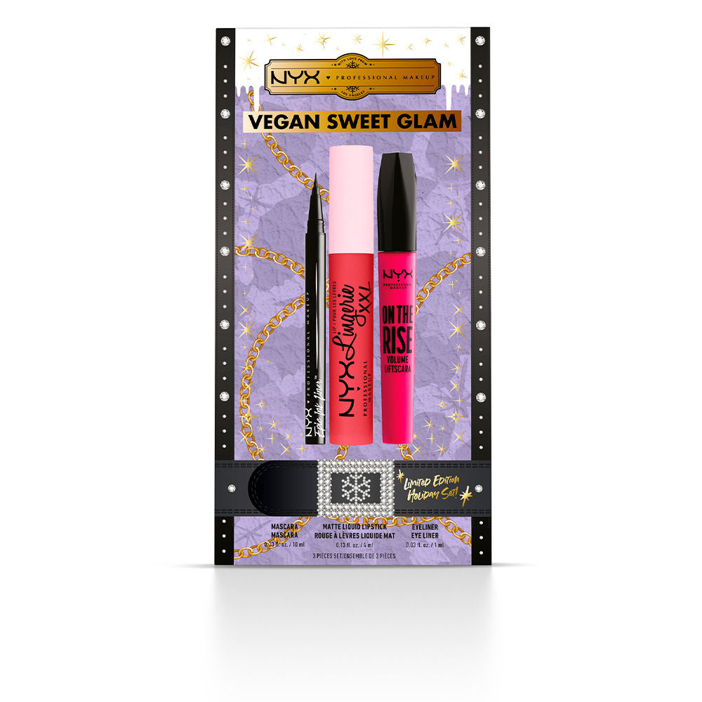 VEGAN SWEET GLAM LIMITED EDITION set 3 pz