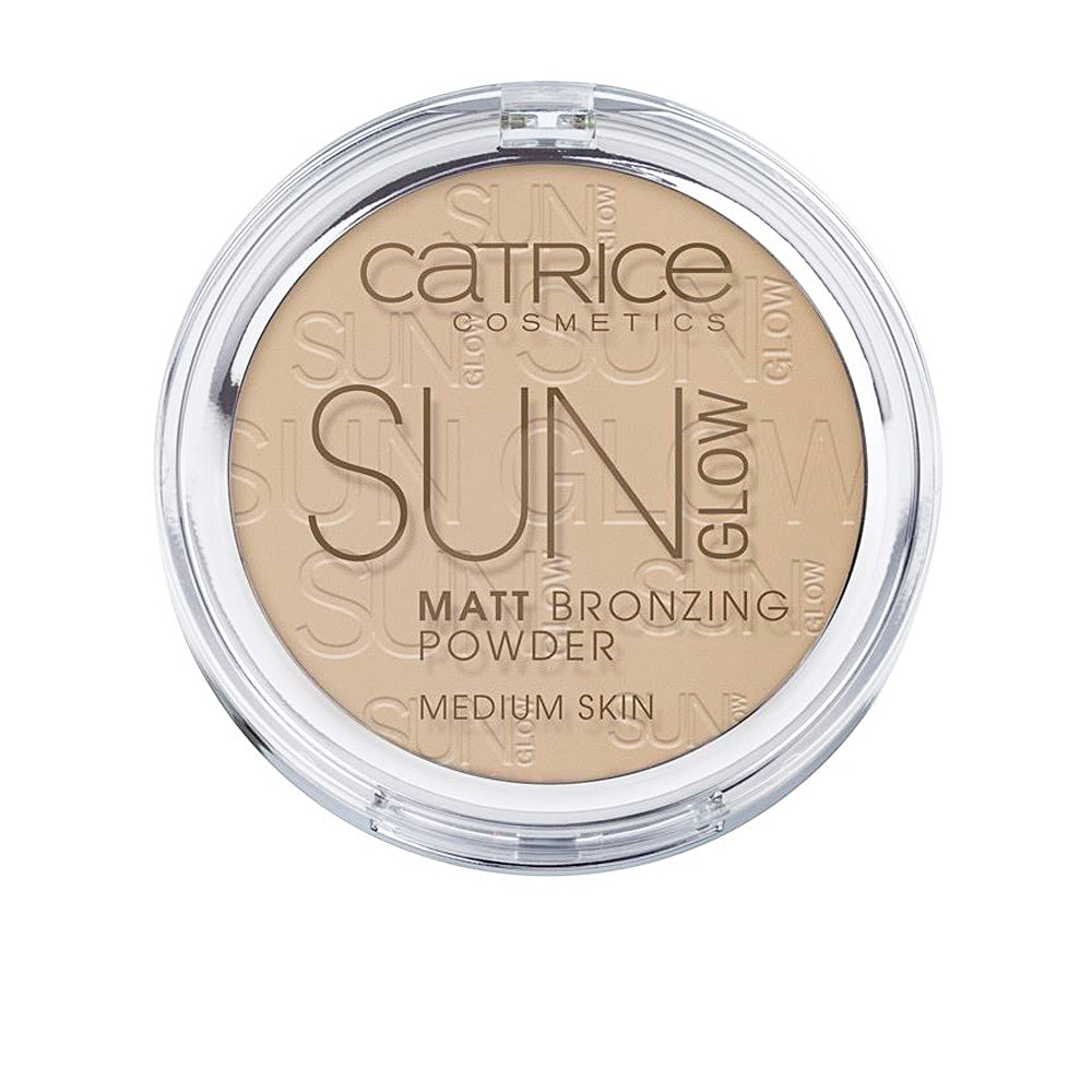 SUN GLOW MATT bronzing powder #030-medium bronze 9,5 gr