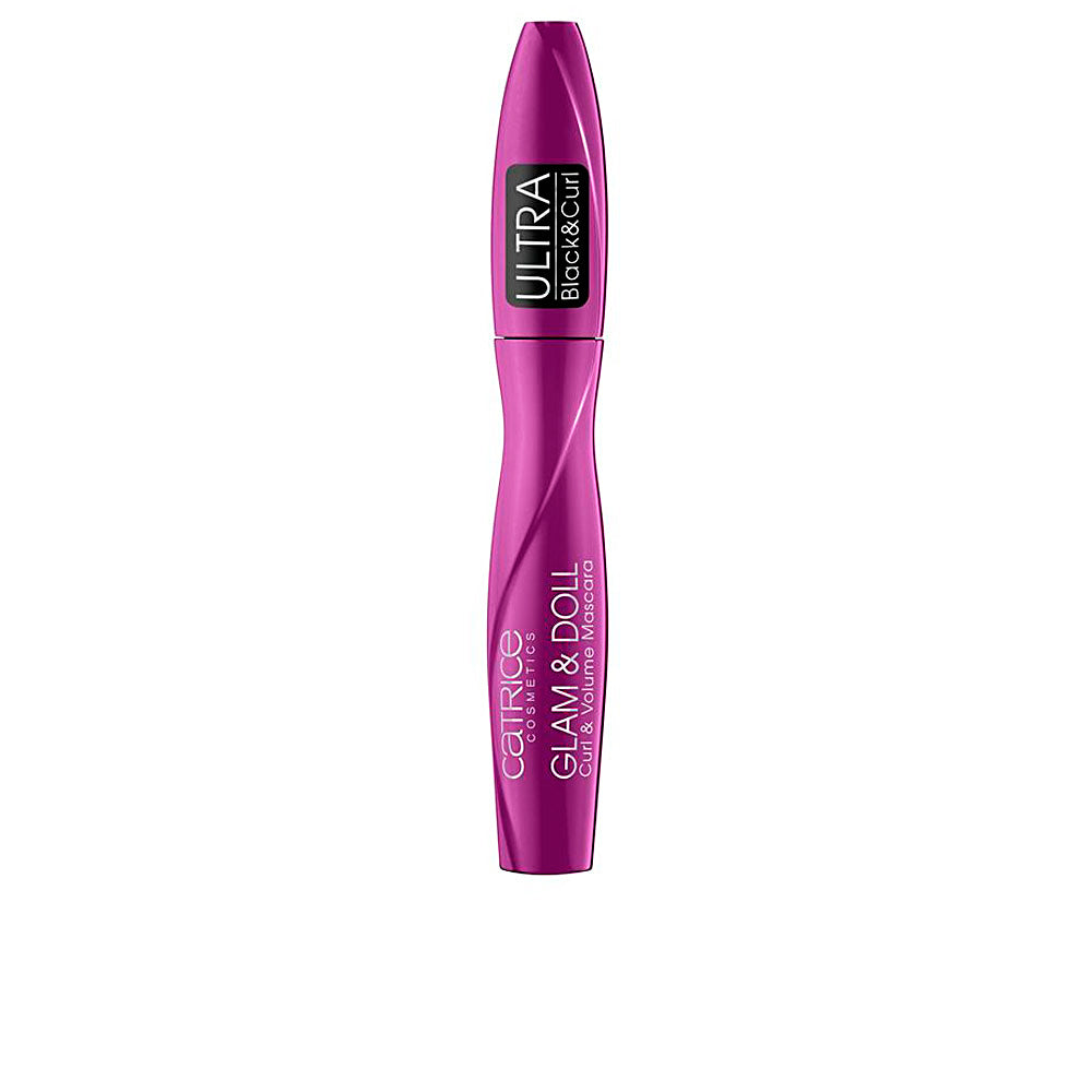 GLAM&DOLL curl & volume mascara #010-ultra black 10 ml