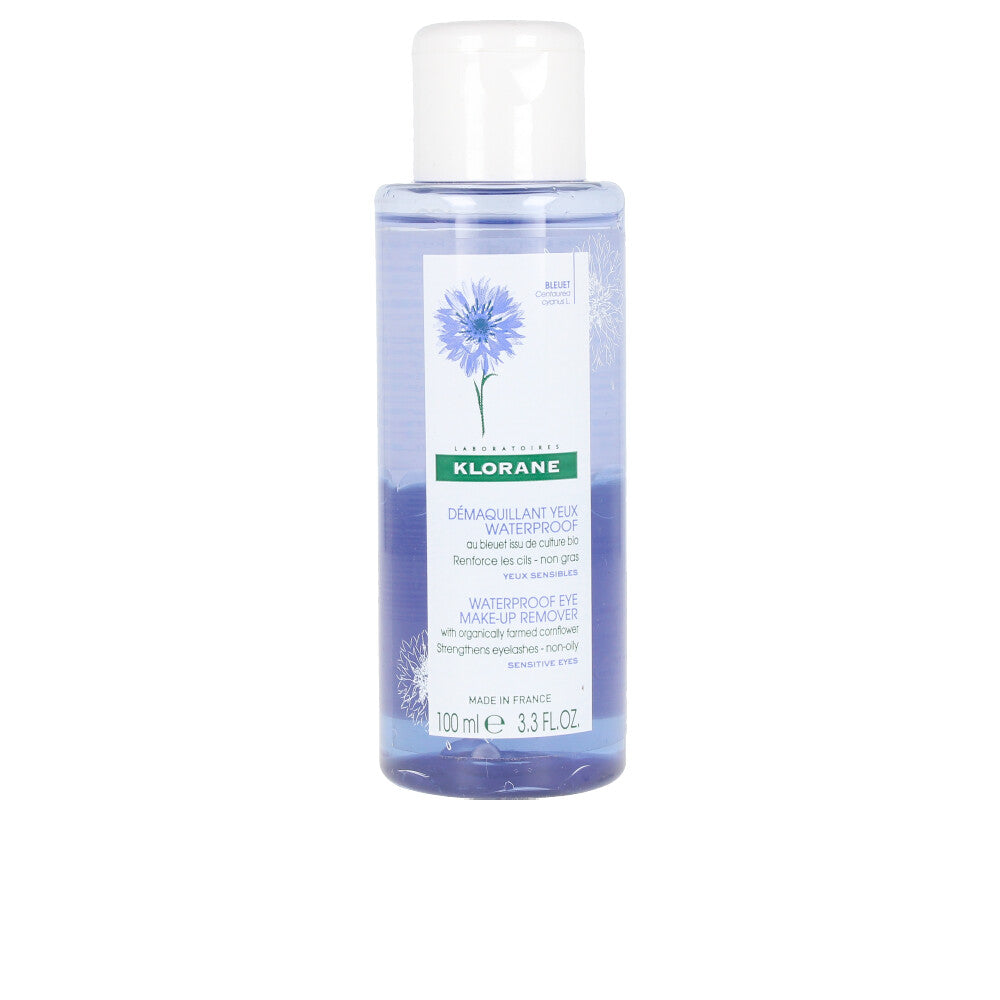 WATERPROOF EYE MAKE-UP REMOVER organically farmed cornflower