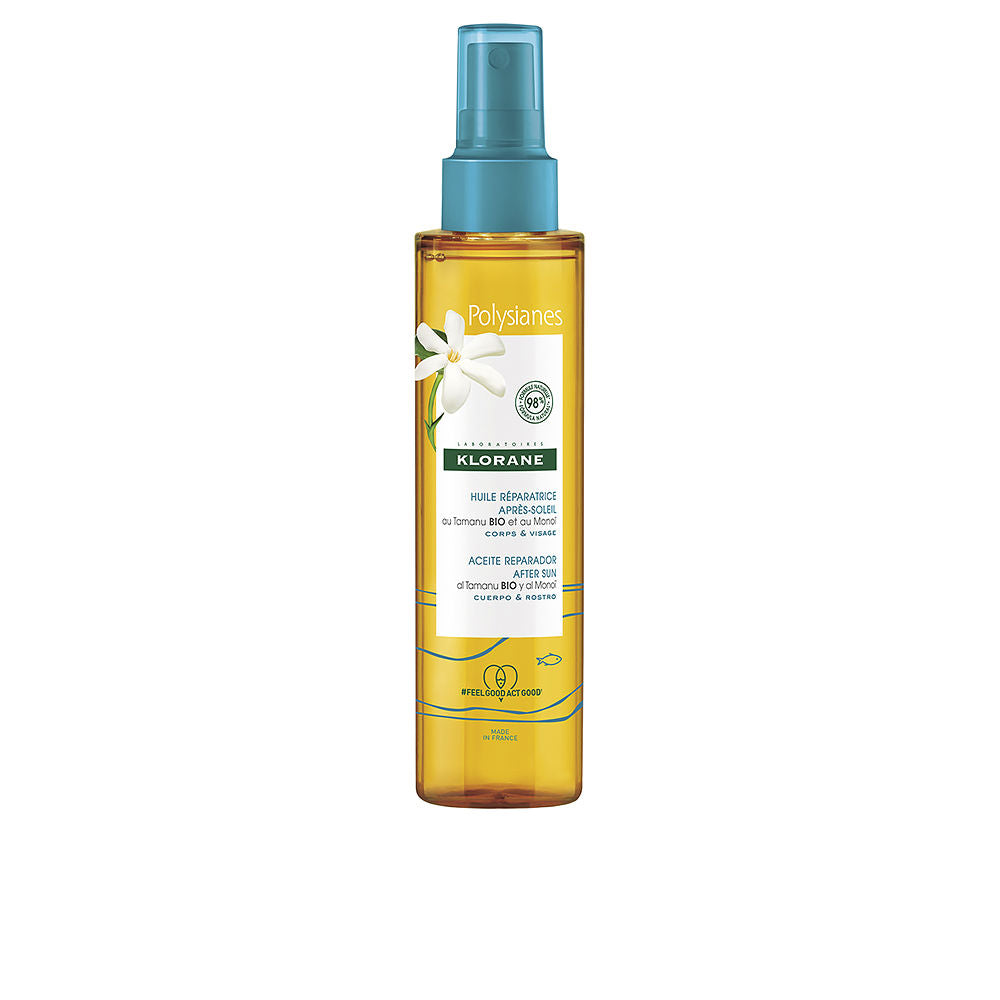 POLYSIANES MONOÏ Y TAMANU BIO repair oil after sun 150 ml