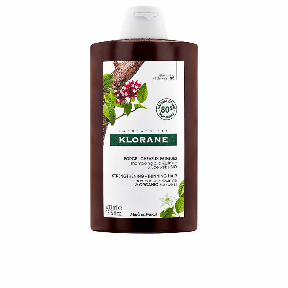 A LA QUININA Y EDELWEISS BIO champú para caída cabello 25 ml