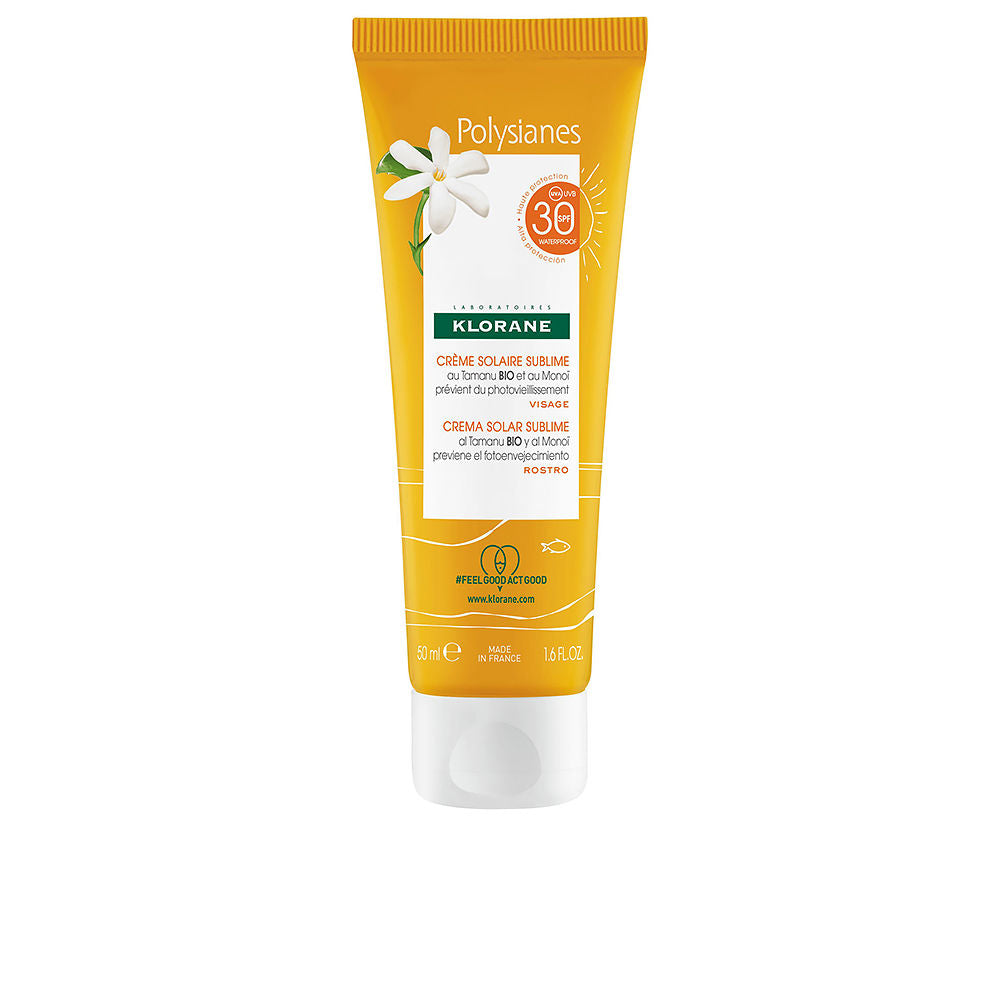 POLYSIANES MONOÏ Y TAMANU BIO crema solar sublime SPF30 50 ml