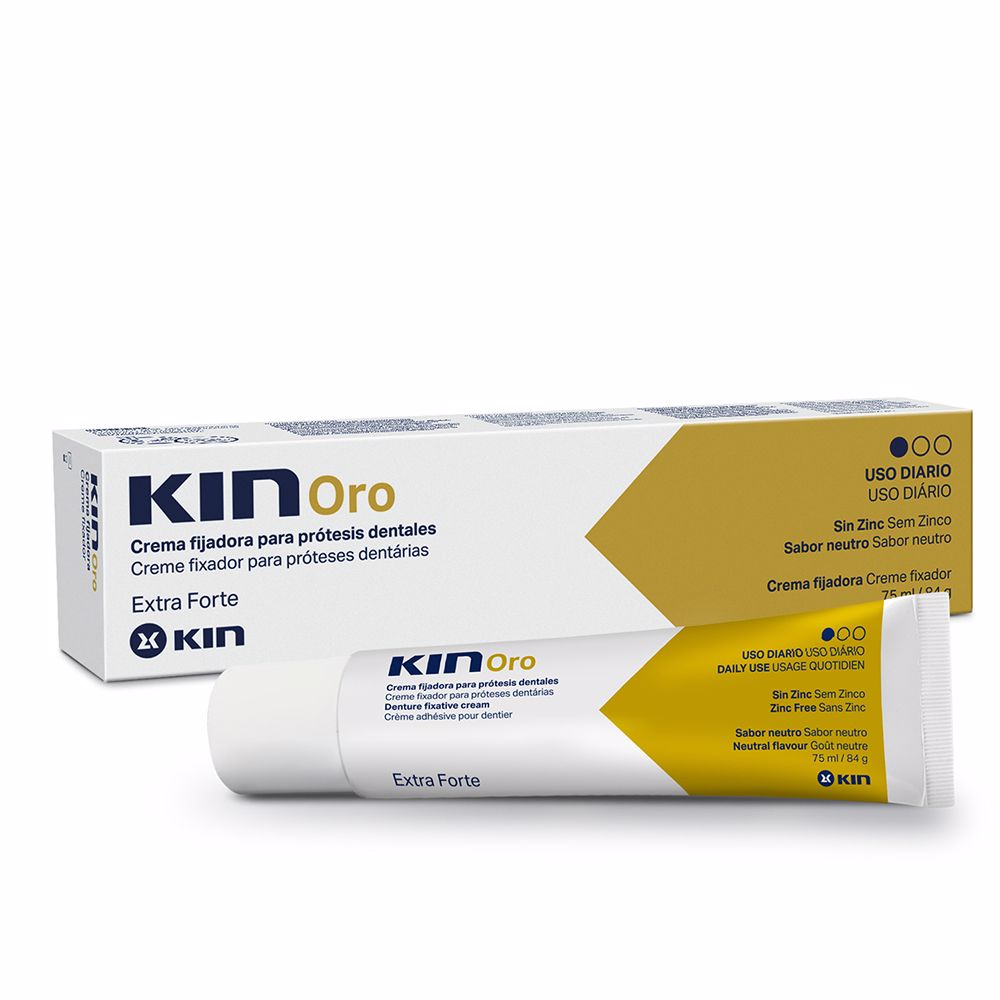 KIN ORO crema fijadora para prótesis dentales 40 ml