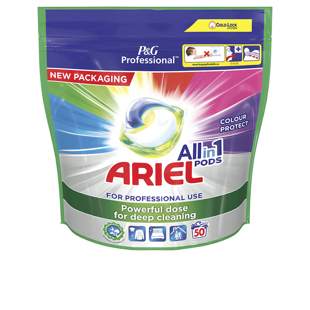 ARIEL PODS PROFESSIONAL COLOR detergent 50 capsules