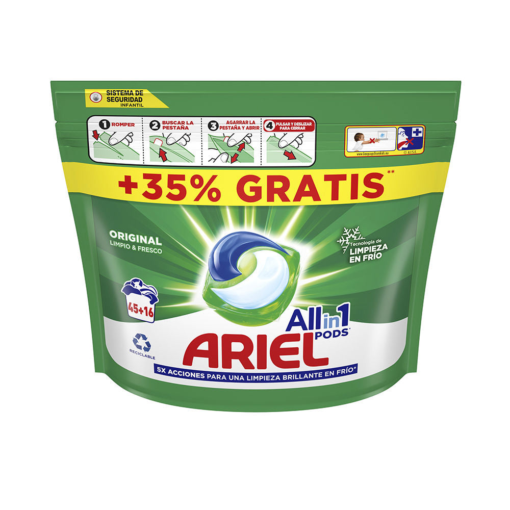 ARIEL PODS ORIGINAL 3in1 detergent 61 capsules