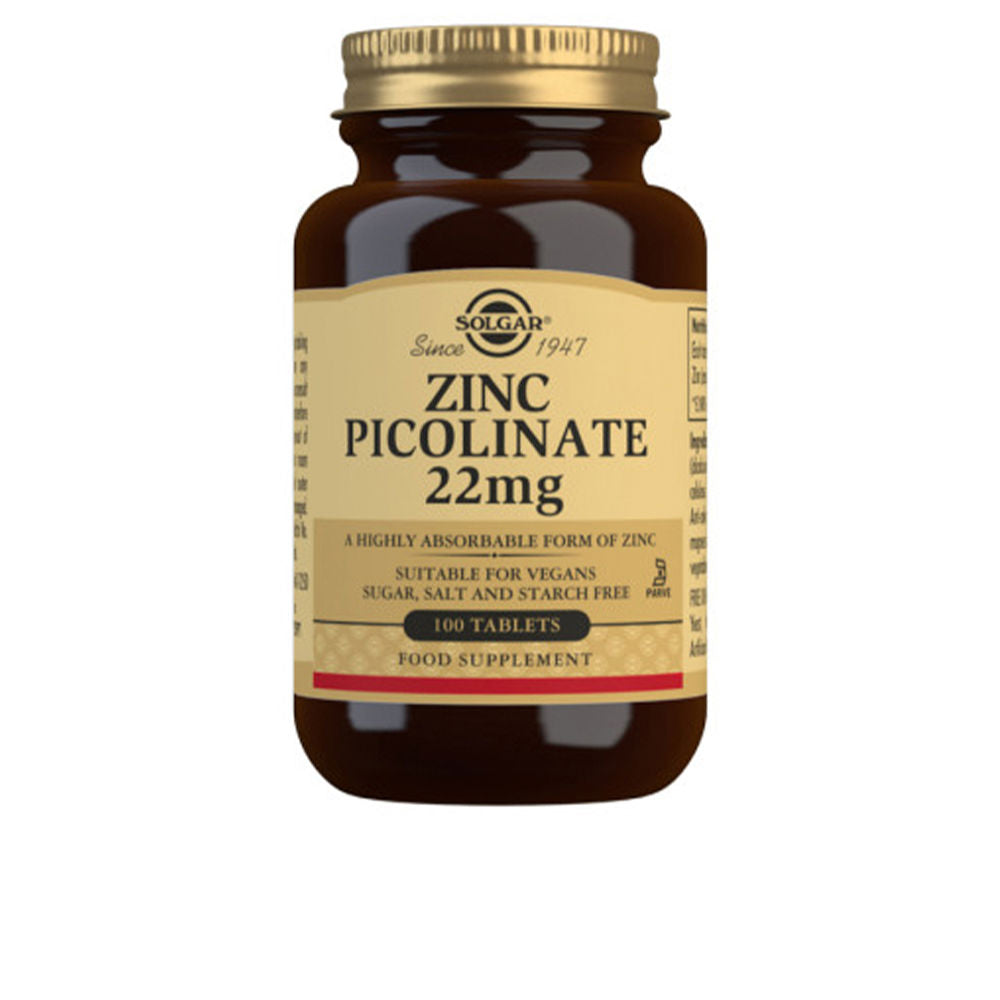 Picolinato Zinc 22 Mg 100 Comp