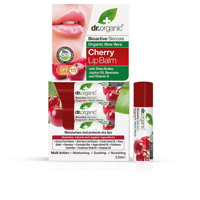 ALOE VERA Y CEREZA bálsamo labial 5,7 gr