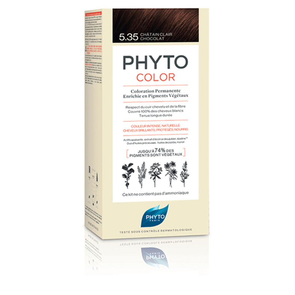 PHYTOCOLOR #5.35-castaño claro chocolate