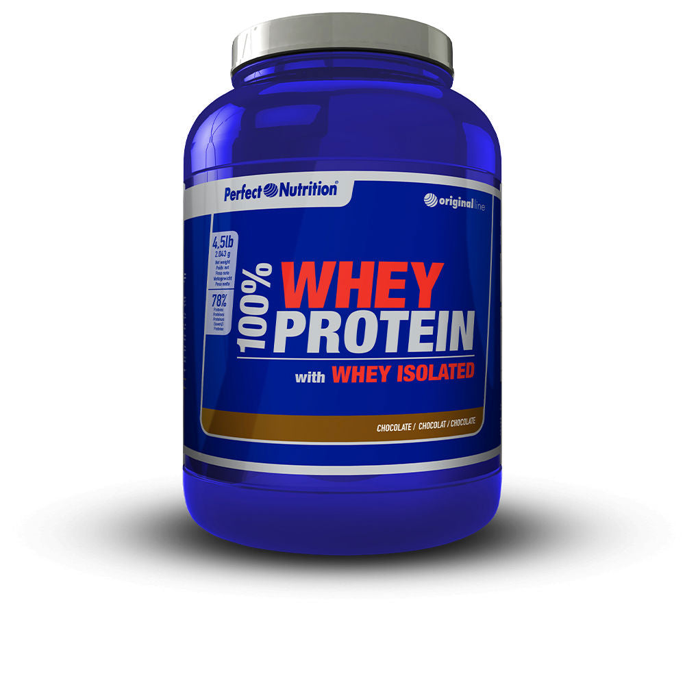 100% WHEY PROTEIN + ISO 4.5 lbs #chocolate 2043 gr