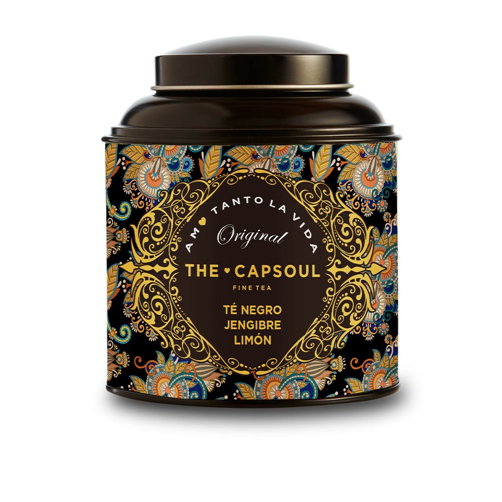 TÉ GRANEL negro, jengibre & limón 100 gr